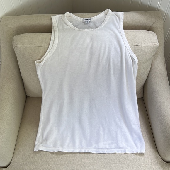 James Perse Textured Cationic Tank - Picture 4 of 8